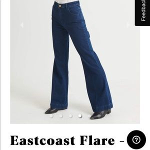 Rollas east coast flair high rise jeans